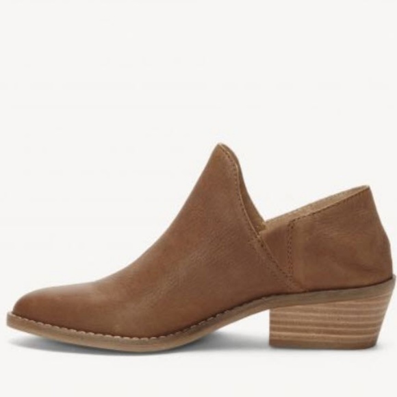Lucky Brand Fausst Ankle Bootie Cedar Brown Boot - Picture 3 of 6